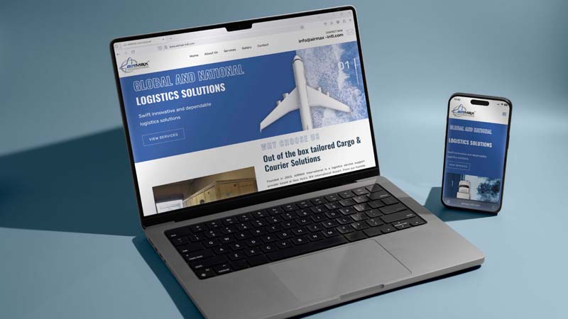 AIRMAX INTERNATIONAL (US) launches Brand-New Website for Smarter and Faster Logistics
