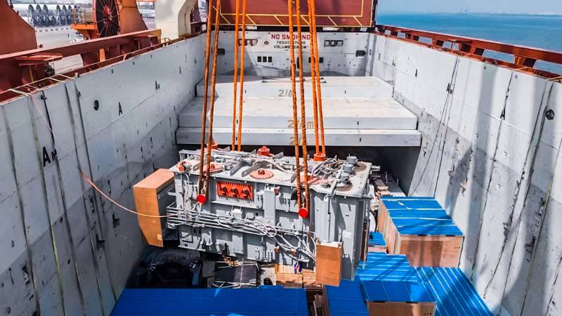 ACCESS WORLD (Spain) successfully Delivers Two Power Transformers Weighing Over 334 Tons from Tianjin to Cartagena
