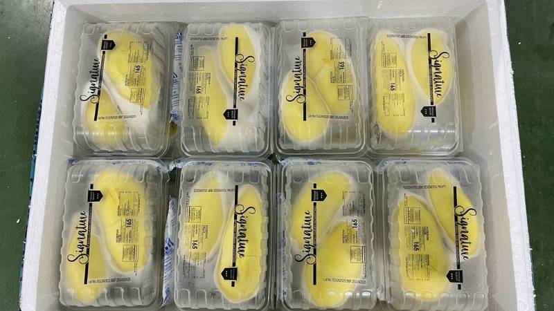LEO AIR CARGO (Thailand) delivers Over 10 Tons of Peeled Durian to Los Angeles with Perishable Expertise