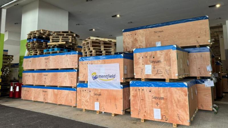 MENTFIELD-TLl (China) successfully Executes Air Freight and Heavy Lift Operation Under Tight Deadlines