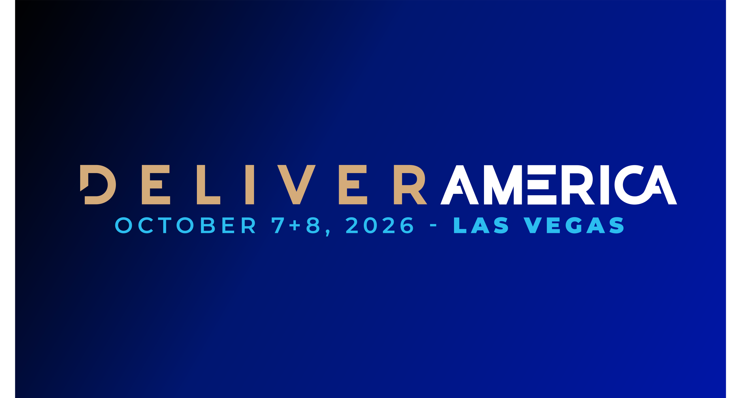 Logo of DELIVER AMERICA 2026